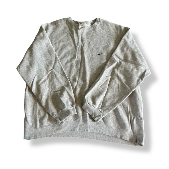 [Nike] VTG 90s Gray Crewneck Pullover - Picture 1 of 6